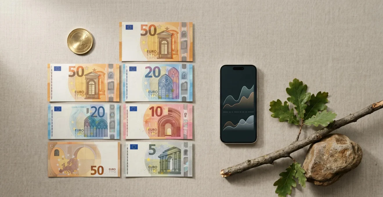 Composición financiera que representa la diversificación de activos de inversión en España